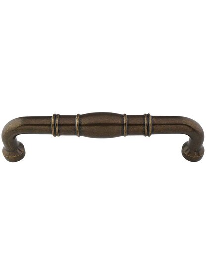 Normandy Cabinet Pull - 7 inch Center-to-Center in German Bronze.